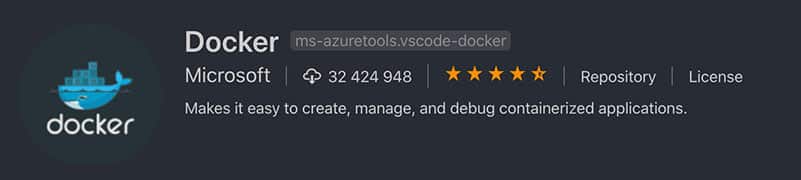 Extension VS Code Docker