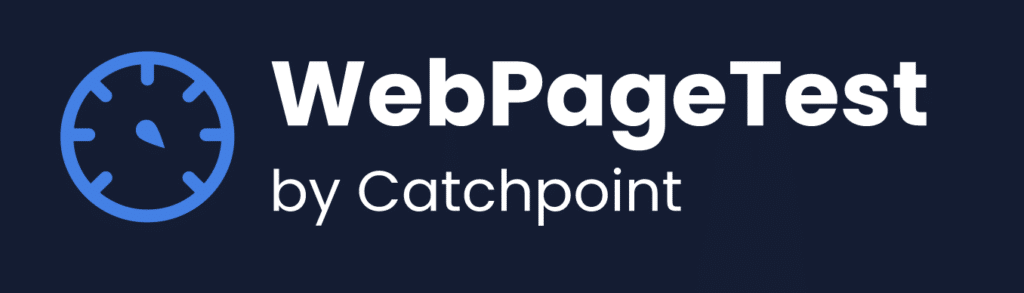 Logo de WebPageTest, site permettant de tester l'éco-conception d'un site web